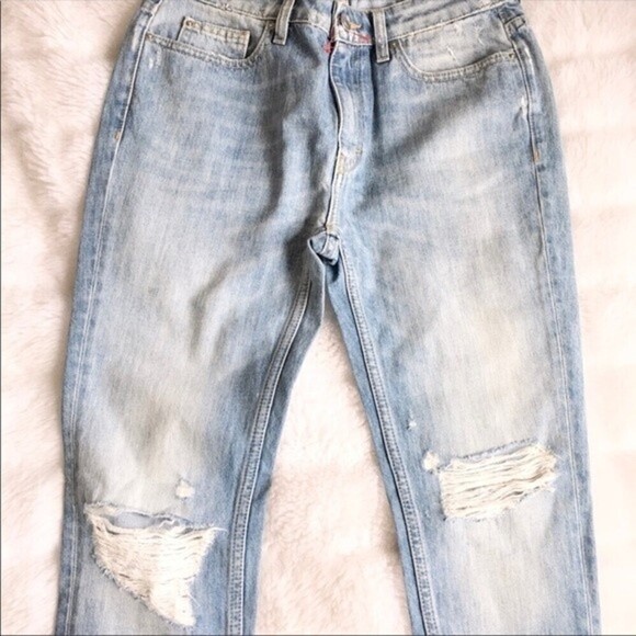 IRO Garçon Distressed Slim Fit Ankle Jeans - Picture 7 of 11